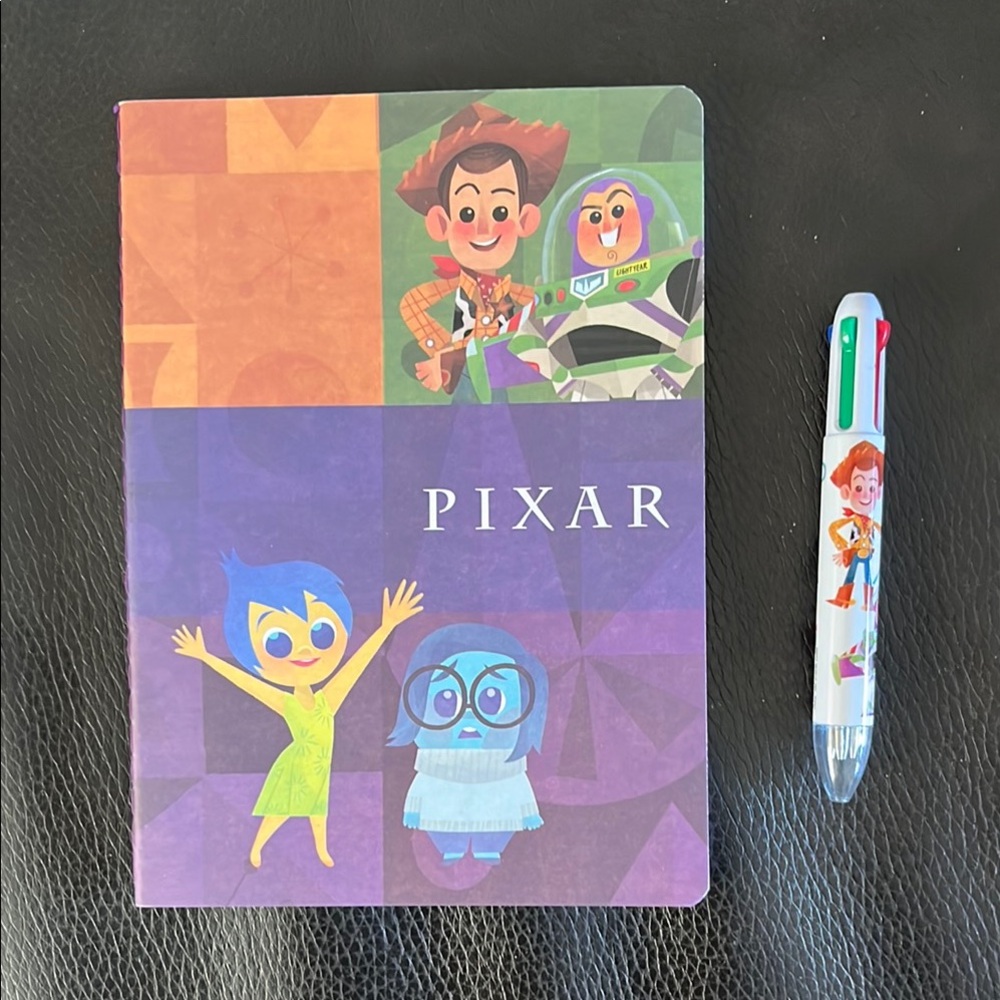 Pixar Character Notebook and Pen Set - Picture 2 of 10